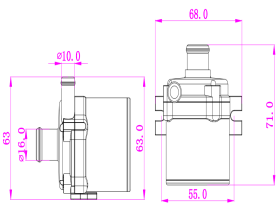 ZL50-30水暖床墊熱水循環(huán)無刷水泵平面圖.png